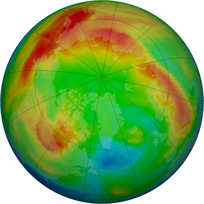 Arctic ozone map for 04 February 1983